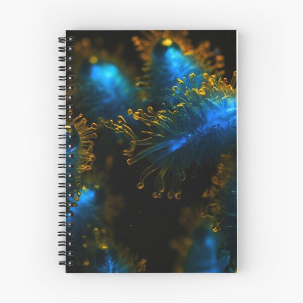 Item preview, Beautiful Golden And Light Blue Plankton Creatures designed and sold by SassyArtistry.