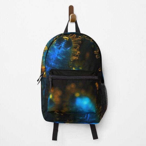 Item preview, Beautiful Golden And Light Blue Plankton Creatures designed and sold by SassyArtistry.