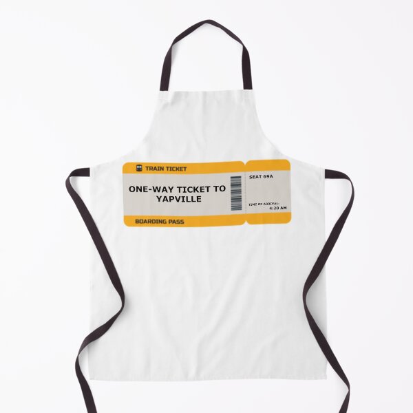 Item preview, ticket to yapville designed and sold by createandrogyny.