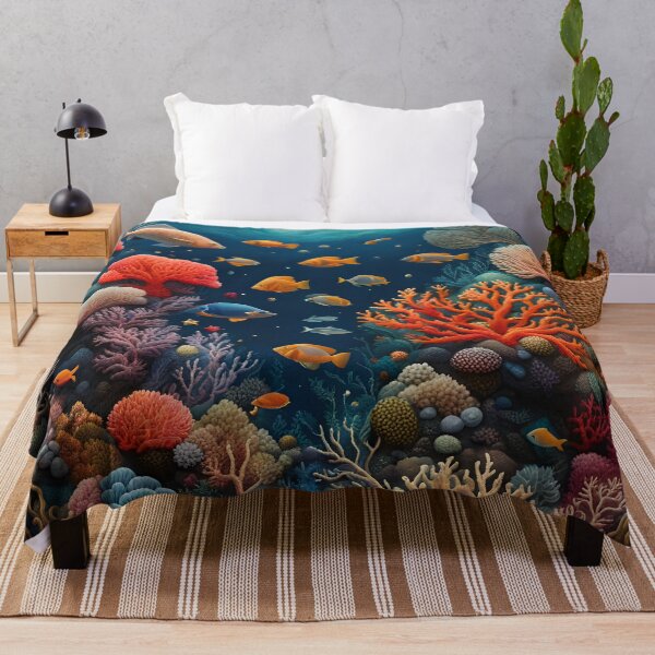 Item preview, Embroidery Art - Coral Reef designed and sold by TWNightingale.