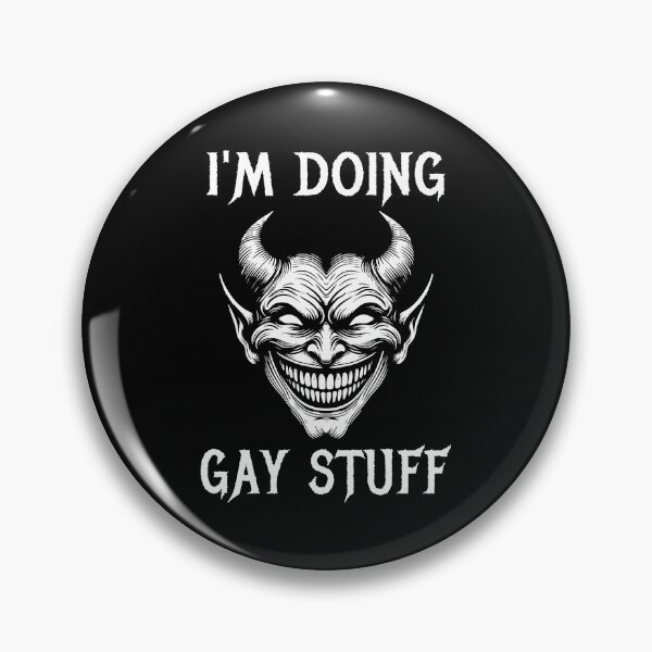 Item preview, I'm Doing Gay Stuff - LGBTQ Ironic Meme designed and sold by SpaceDogLaika.