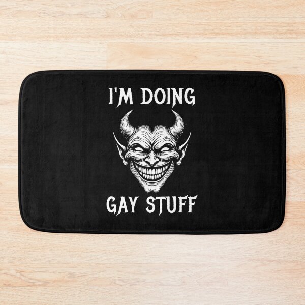 Item preview, I'm Doing Gay Stuff - LGBTQ Ironic Meme designed and sold by SpaceDogLaika.