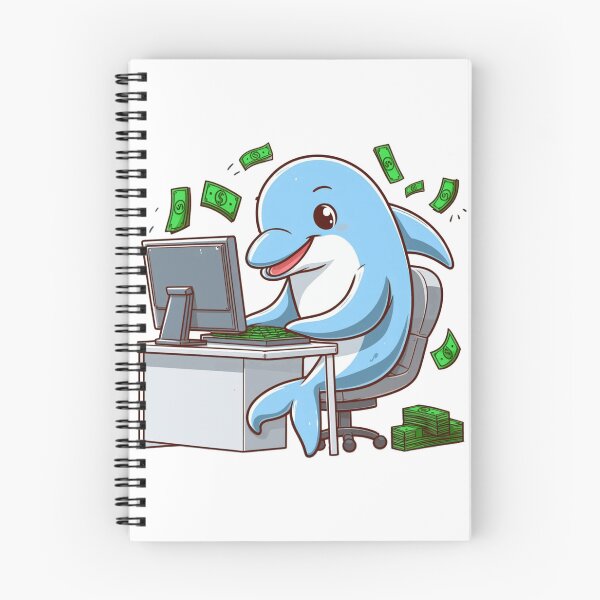 Item preview, Work Home Dolphin designed and sold by LemuellTrends.