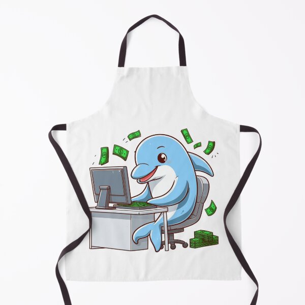 Item preview, Work Home Dolphin designed and sold by LemuellTrends.