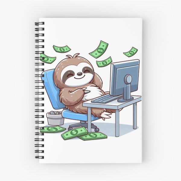 Item preview, Work Home Sloth designed and sold by LemuellTrends.