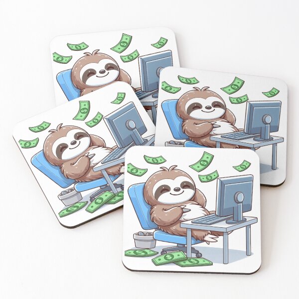Item preview, Work Home Sloth designed and sold by LemuellTrends.