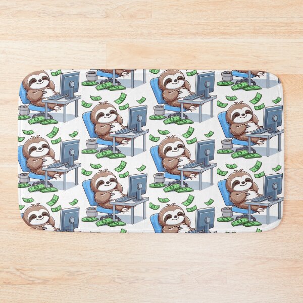 Item preview, Work Home Sloth designed and sold by LemuellTrends.