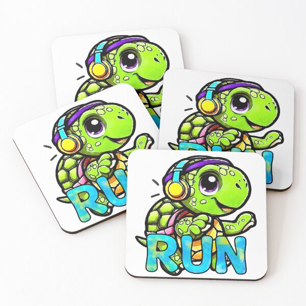 Item preview, Running Turtle designed and sold by PurpleCowStudio.