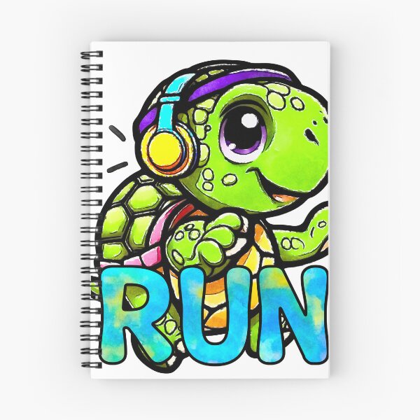 Item preview, Running Turtle designed and sold by PurpleCowStudio.