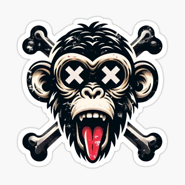 Item preview, Skull Monkey designed and sold by Scrumptious Designs.