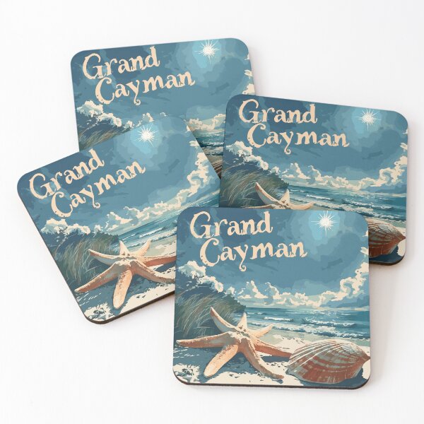 Item preview, Grand Cayman (with White Lettering) designed and sold by VelvetRoom.