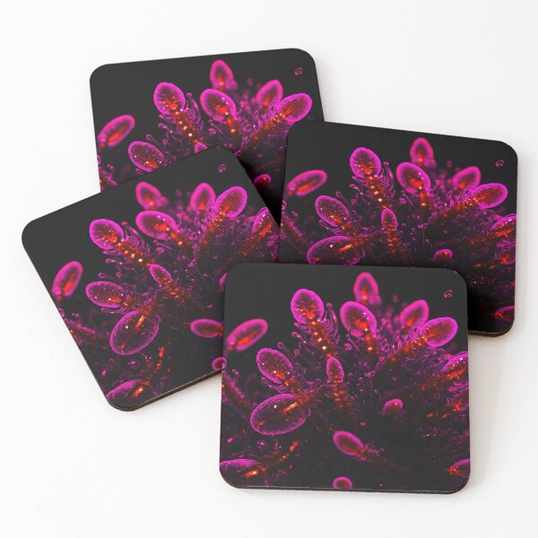 Item preview, Dark Pink Plankton Sea Weed designed and sold by SassyArtistry.