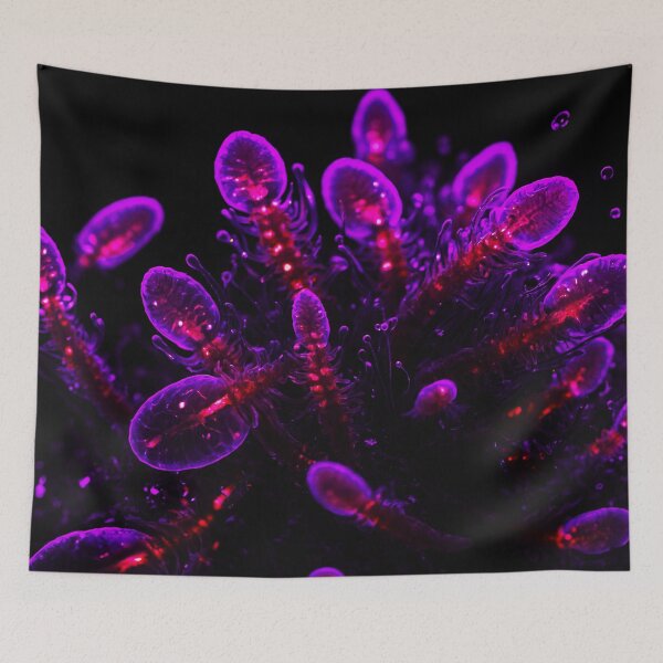 Item preview, Purple Plankton Sea Weed designed and sold by SassyArtistry.