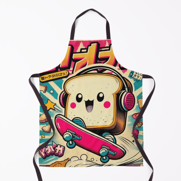 Item preview, Retro Vintage Japanese Poster Kawaii Bread designed and sold by IAPICTURE.