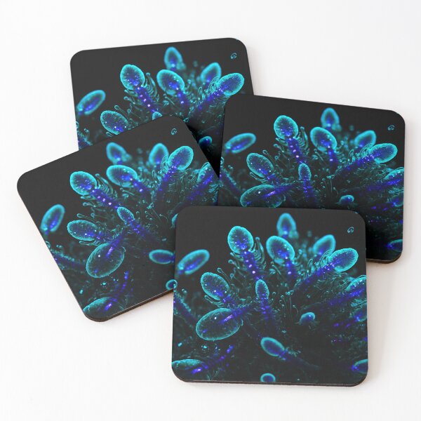 Item preview, Light Blue Ocean Plankton Sea Weed designed and sold by SassyArtistry.