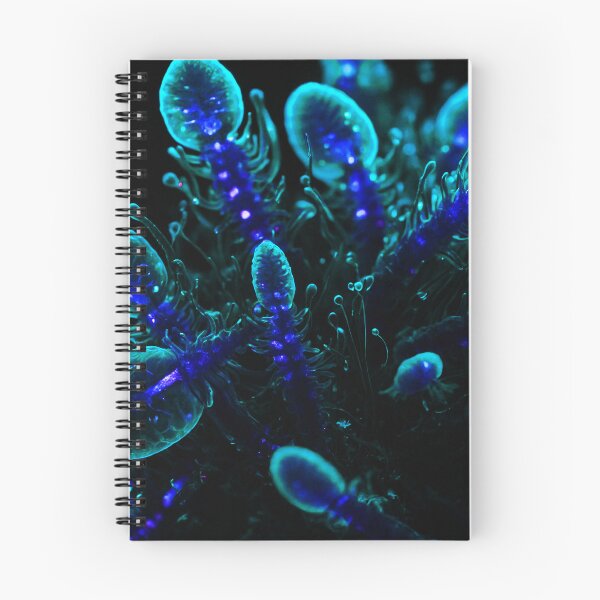 Item preview, Light Blue Ocean Plankton Sea Weed designed and sold by SassyArtistry.