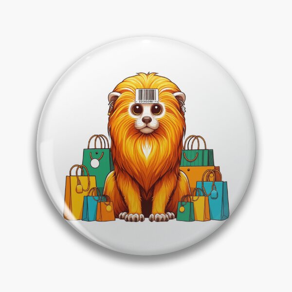 Item preview, Consumerism Golden Lion tamarin designed and sold by LemuellTrends.