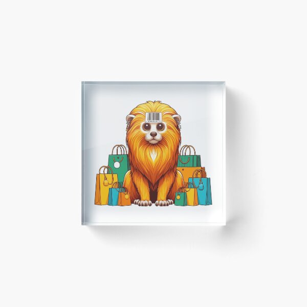 Item preview, Consumerism Golden Lion tamarin designed and sold by LemuellTrends.