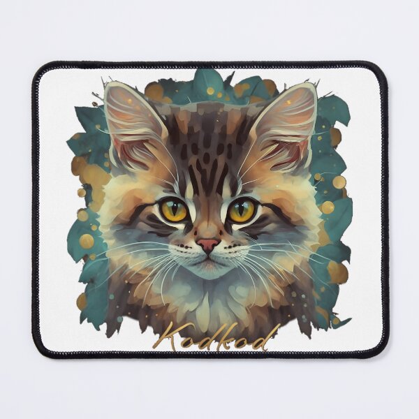 Item preview, Painting Of Rare Wild Cat Kodkod designed and sold by PlanetMarker.