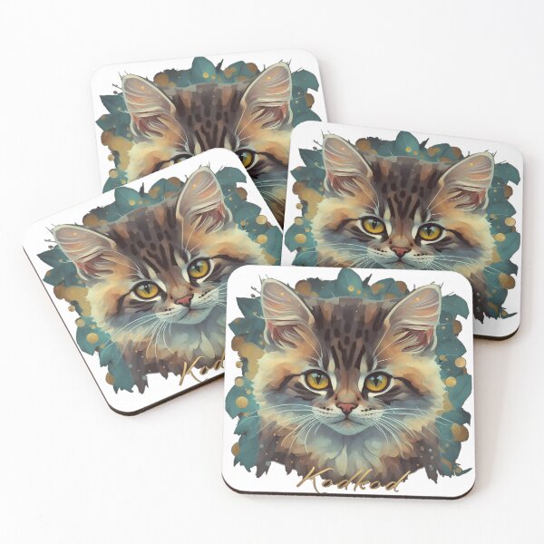 Item preview, Painting Of Rare Wild Cat Kodkod designed and sold by PlanetMarker.