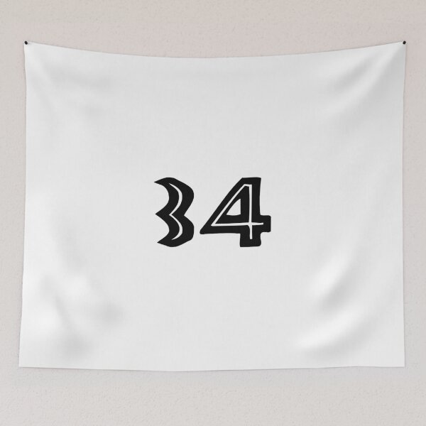Item preview, 34, thirty-four, black, tribal, african designed and sold by Numbers-Art.
