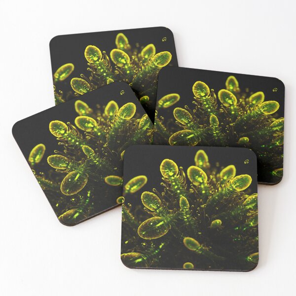 Item preview, Yellow Ocean Plankton Sea Weed designed and sold by SassyArtistry.