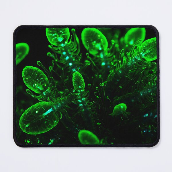 Item preview, Green Ocean Plankton Sea Weed designed and sold by SassyArtistry.