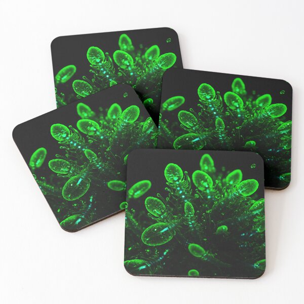 Item preview, Green Ocean Plankton Sea Weed designed and sold by SassyArtistry.