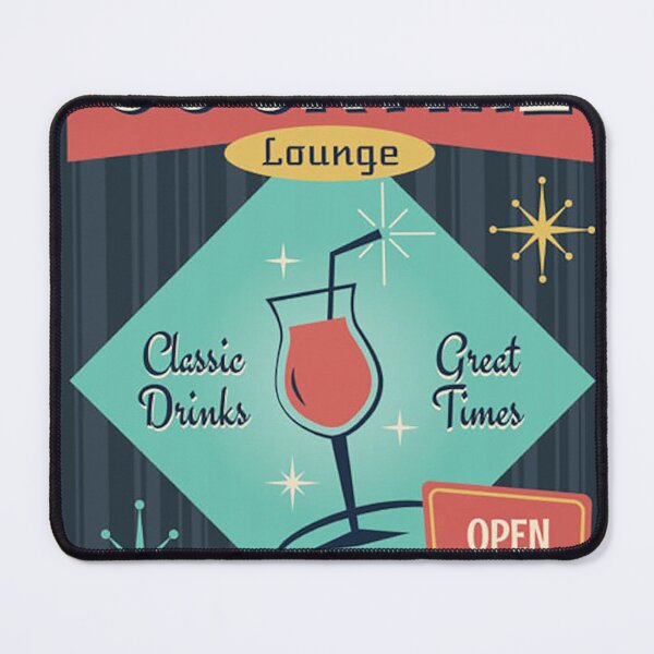Item preview, Cocktail Lounge Sign Open Lat designed and sold by deboreySmuth.
