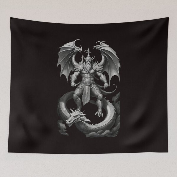 Item preview, Marduk and His Dragon: A Tale of Babylonian Majesty designed and sold by HOMEDESIGNPRINT.
