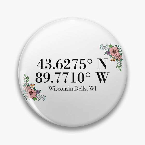 Item preview, Wisconsin Dells, WI Coordinates designed and sold by mynameisliana.