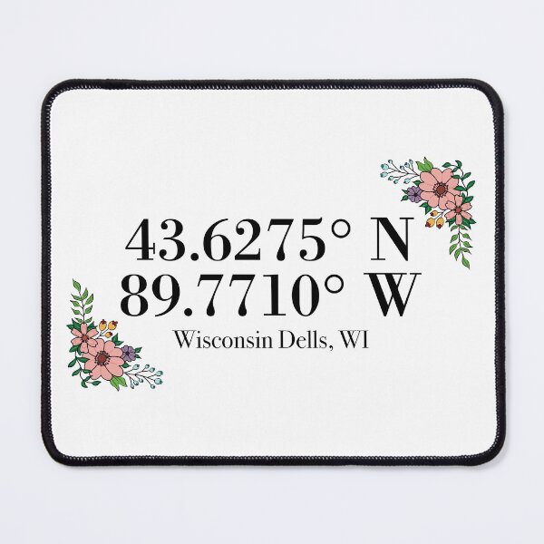 Item preview, Wisconsin Dells, WI Coordinates designed and sold by mynameisliana.