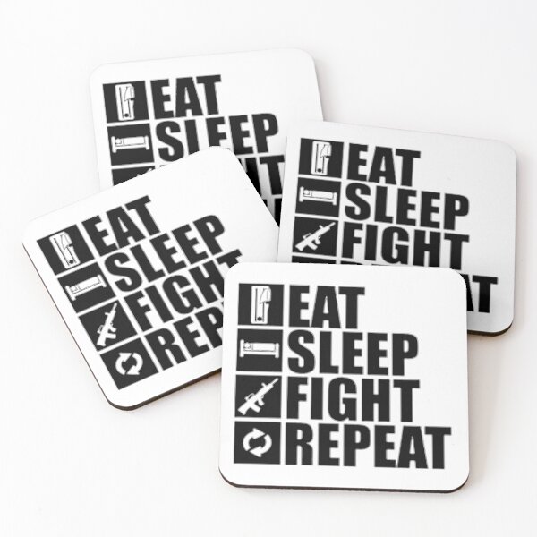 Item preview, Eat - Sleep - Fight - Repeat designed and sold by RENAGADE4LYF.