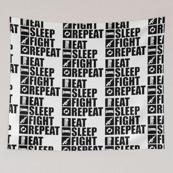 Item preview, Eat - Sleep - Fight - Repeat designed and sold by RENAGADE4LYF.