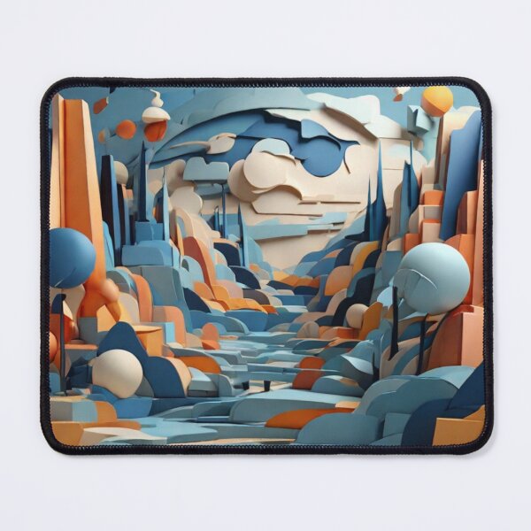 Item preview, Landscape Symphony in Geometric Harmony designed and sold by Zaramodo.