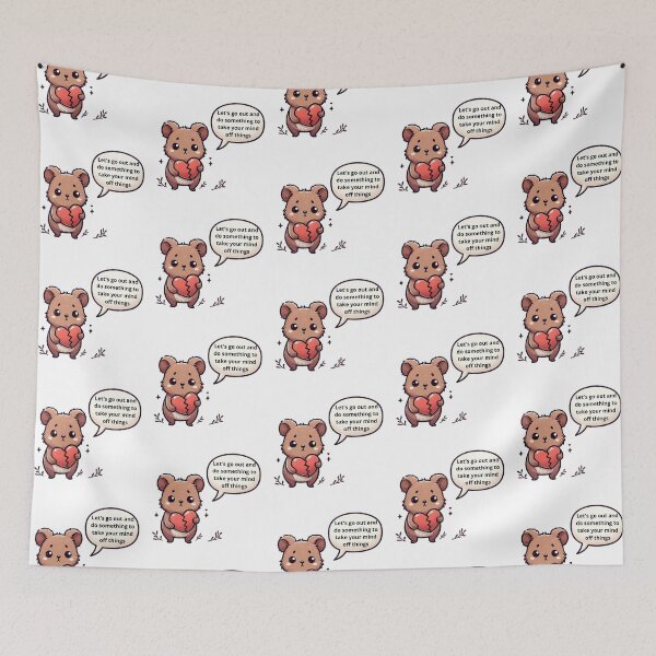 Item preview, Break Up Quokka designed and sold by LemuellTrends.