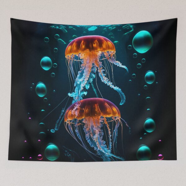 Item preview, Romantic Jellyfish Date designed and sold by SassyArtistry.