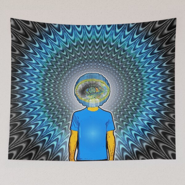 Item preview, EyeBallman-Visual-Blue designed and sold by Klaus Bremner (Autotelic Art).