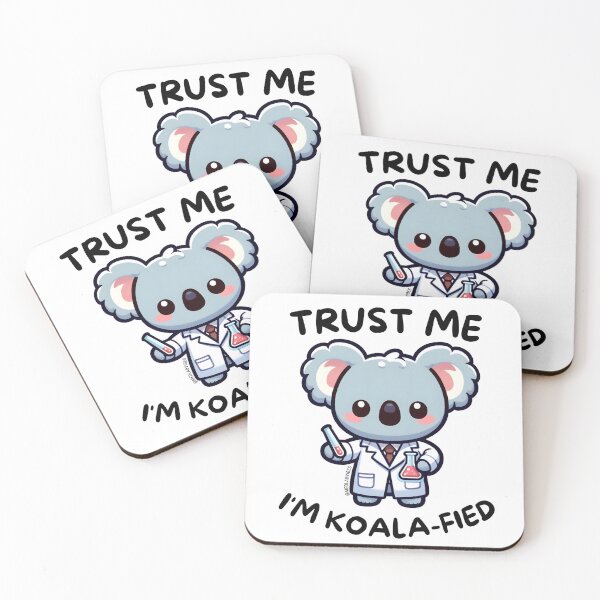 Item preview, Trust Me I'm Koala-fied (Lab Tech) designed and sold by MedLabVibes.