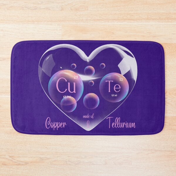 Item preview, Cute, periodic table, Love, Geek Love, science love, chemistry love, designed and sold by GOLDENGARDENART.