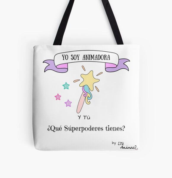 For Super Powerful Cheerleaders All Over Print Tote Bag
