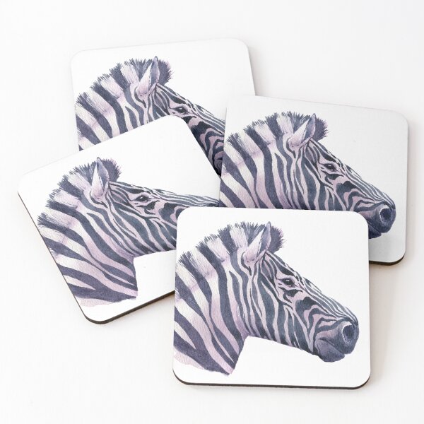 Item preview, Purple Zebra Watercolor designed and sold by Denise Soden.