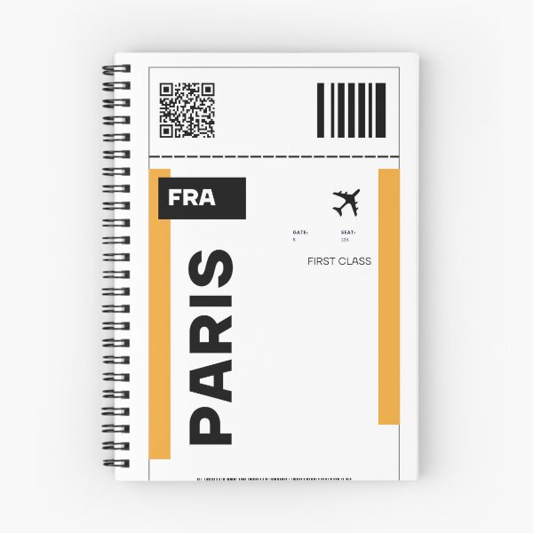 Item preview, PARIS Ticket Design - Inspired Travel Ticket  designed and sold by RM-Journey.