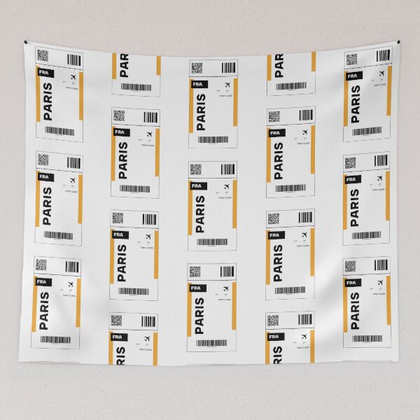 Item preview, PARIS Ticket Design - Inspired Travel Ticket  designed and sold by RM-Journey.