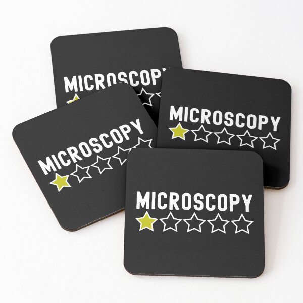 Item preview, Microscopy One Star Rating - Funny Science, Funny Laboratory, Microscope, Microbiology, Molecular Biology, Histology, Cellular Biology designed and sold by jadedscientist.
