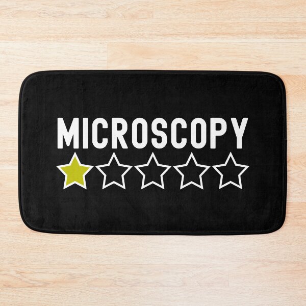 Item preview, Microscopy One Star Rating - Funny Science, Funny Laboratory, Microscope, Microbiology, Molecular Biology, Histology, Cellular Biology designed and sold by jadedscientist.