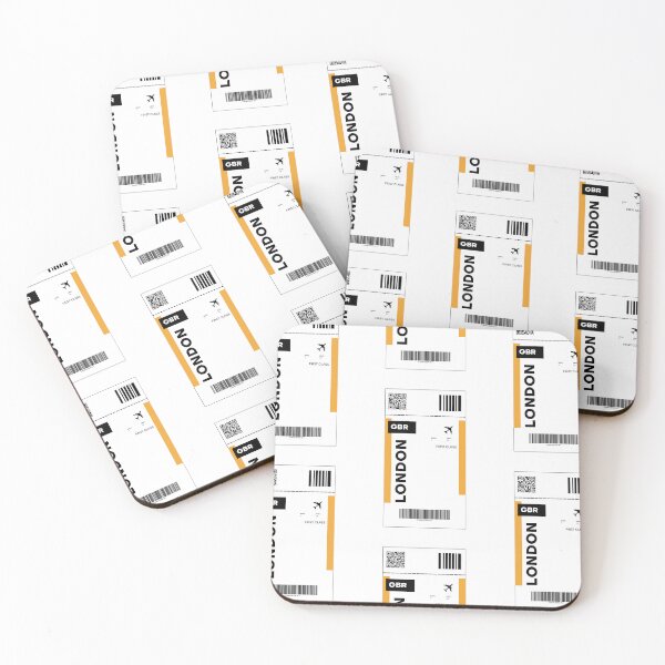 Item preview, LONDON Ticket Design - Inspired Travel Ticket  designed and sold by RM-Journey.