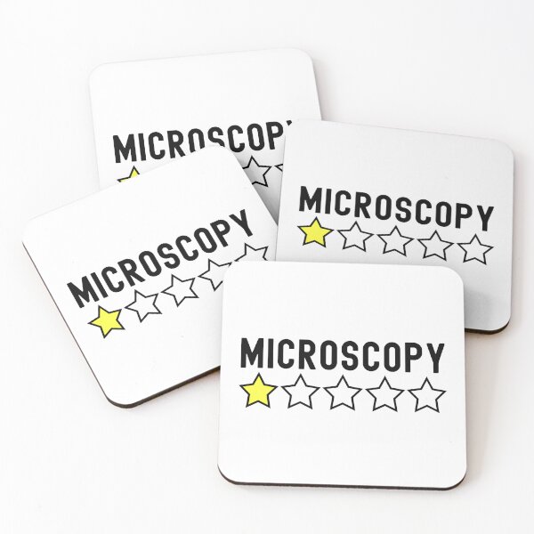 Item preview, Microscopy One Star Rating - Funny Science, Funny Laboratory, Histology, Microscope, Microbiology, Molecular Biology, Cellular Biology designed and sold by jadedscientist.
