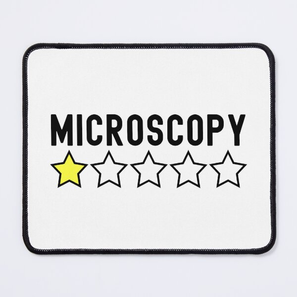 Item preview, Microscopy One Star Rating - Funny Science, Funny Laboratory, Histology, Microscope, Microbiology, Molecular Biology, Cellular Biology designed and sold by jadedscientist.