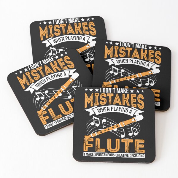 Item preview, I Don't Make Mistakes Flute Music Expert Musician Player designed and sold by NovaGenArt.